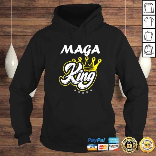 mAGA king crow vintage shirt - Image 4