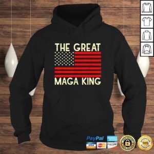 Hoodie maga king the great king ultra maga republican vintage flag shirt