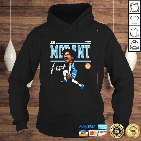 memphis grizzlies ja morant cartoon shirt - Image 4