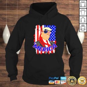 Hoodie merica Donald Trump America flag shirt