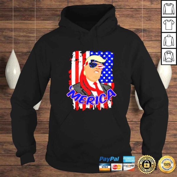 merica Donald Trump America flag shirt - Image 4