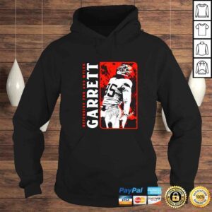 Hoodie myles Garrett Vertical rugby signature shirt