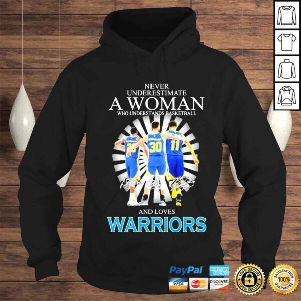 never underestimate a woman who understands basketball shirt - Image 4