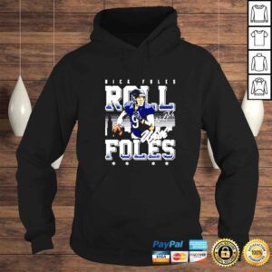 Hoodie nick Foles Roll With Foles rugby signature shirt