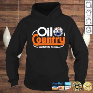 Hoodie oil country nhl shirt