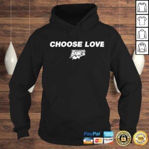 Hoodie one buffalo store buffalo bandits choose love shirt