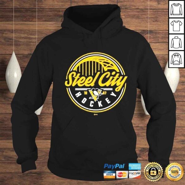 pittsburgh penguins steel city 2022 shirt - Image 4