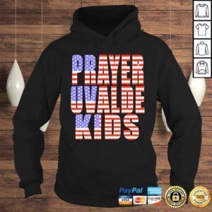 Hoodie pray For Uvalde Texas Kids US Flag Vintage TShirt