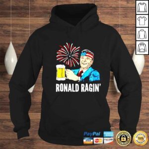 Hoodie ronald Reagan beer firework Ronald Ragin shirt