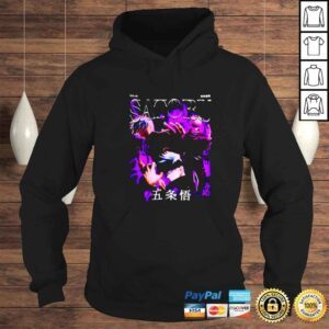 Hoodie satoru Gojo Anime lightning shirt