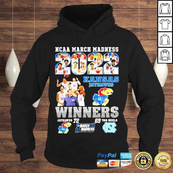 shirt Ncaa March Madness 2022 Kansas Jayhawks winner shirt - Image 4