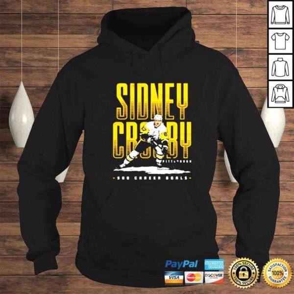 sidney Crosby 500 career goals hockey shirt - Image 4