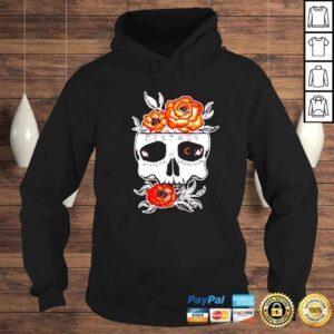 Hoodie skull flower destroy systems of oppression shirt