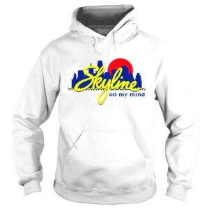 Hoodie skyline on my mind Cincinnati shirt