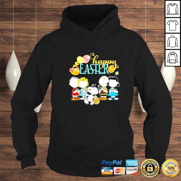 snoopy and Charlie Brown Happy Easter shirt - Image 4