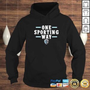 Hoodie sporting Kansas City One Sporting Way logo vintage shirt