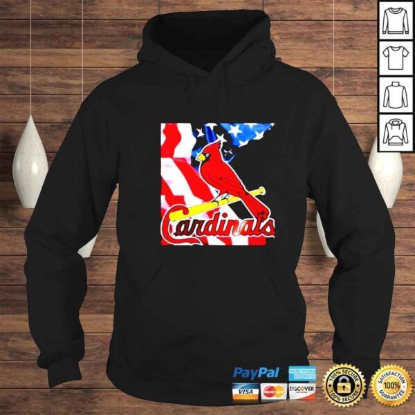 st Louis Cardinals America Flag shirt - Image 4