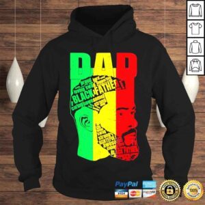 Hoodie strong black dad king african American shirt