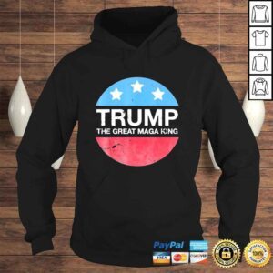 Hoodie the great maga king Trump maga king vintage shirt