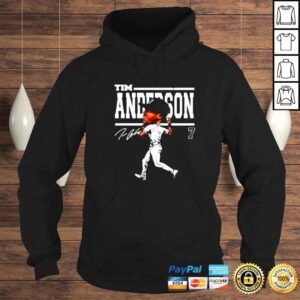 Hoodie tim Anderson Cartoon 7 baseball signature shirt