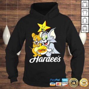 Hoodie tom and jerry hardees logo shirt 1