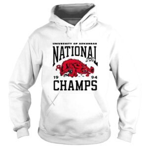 Hoodie university of Arkansas national champs shirt