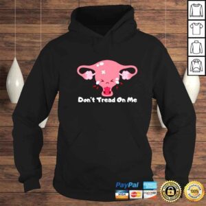 Hoodie uterus cry dont tread on me shirt