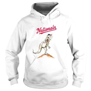 Hoodie washington Nationals tiny turnip toddler TT Rex cartoon baseball shirt