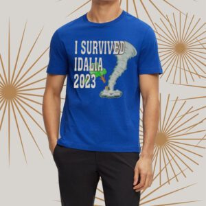 I Survived Hurricane Idalia 2023 Art Design Shirt