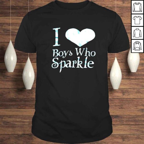 I love boys who sparkle twilight shirt