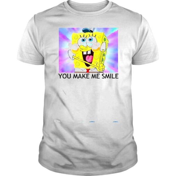 Ichirakuteeshop Merch You Make Me Smile Spongebob Summer Shirt