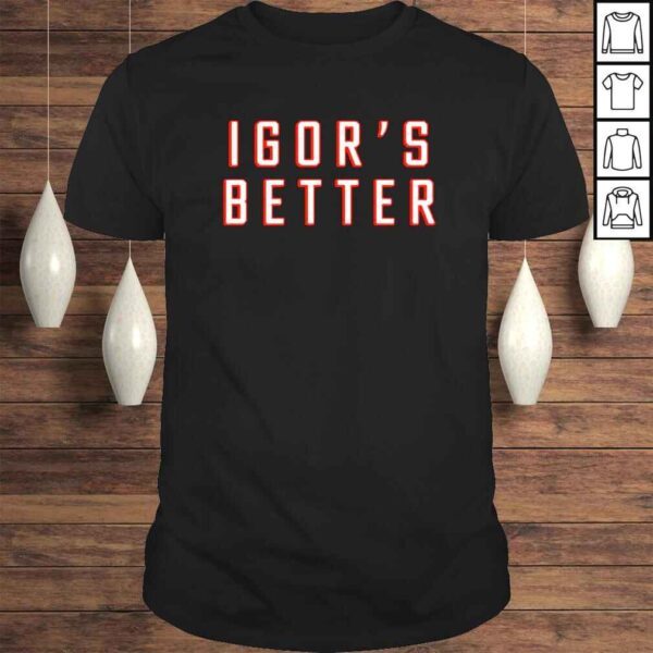 Igor Shesterkin Igors Better New York Rangers shirt