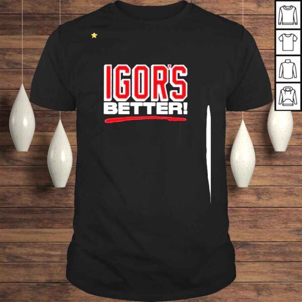 Igor Shesterkin New York Rangers Igor’s Better Shirt