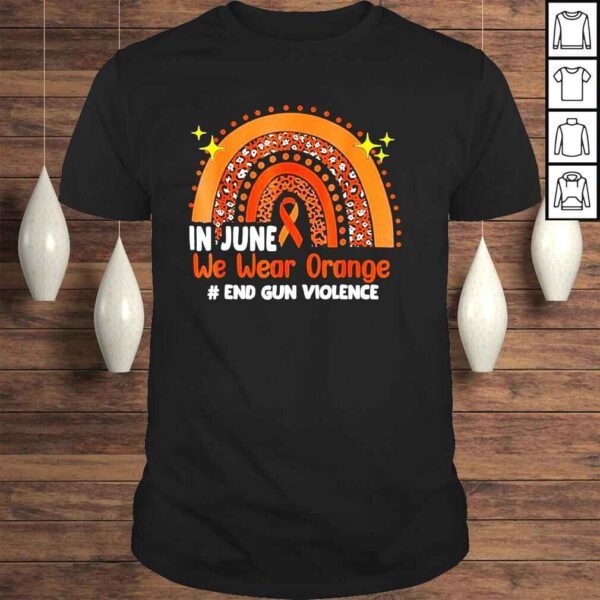 In june orange enough end gun violence awareness day shirt