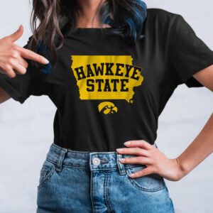 Iowa Football Hawkeye State TShirt