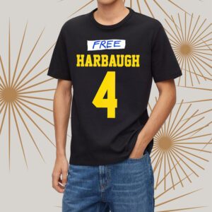 JJ McCarthy Free Harbaugh t-Shirts