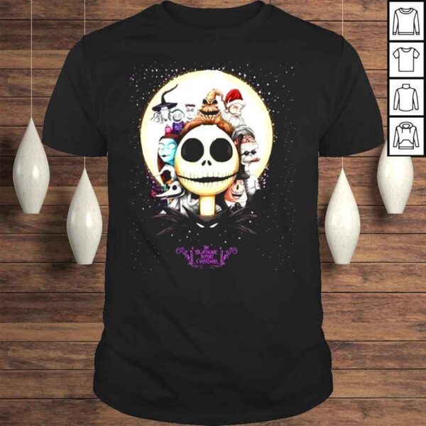 Jack Skellington The Nightmare Before Christmas Christmas 3D Tee Shirt