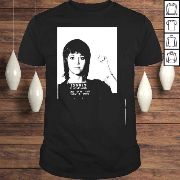 Jane Fonda Mugshot Tshirt