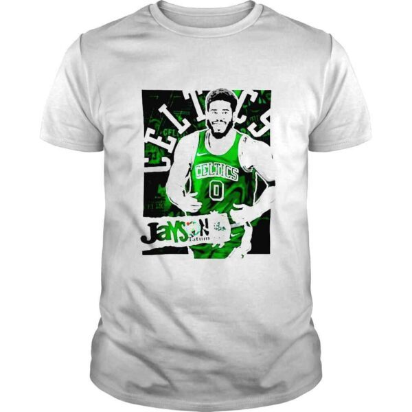 Jayson Tatum Boston Celtics Cartoon basketball shirt