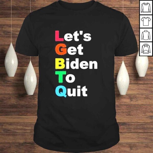 Jimmy kimmel lets get Biden to quit shirt