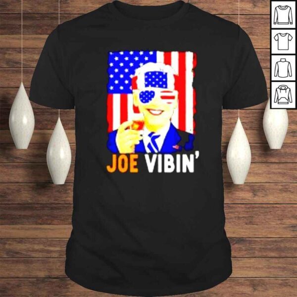 Joe Vibin’ American Flag shirt