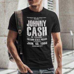 Johnny Cash Live At Folsom Prison tShirt