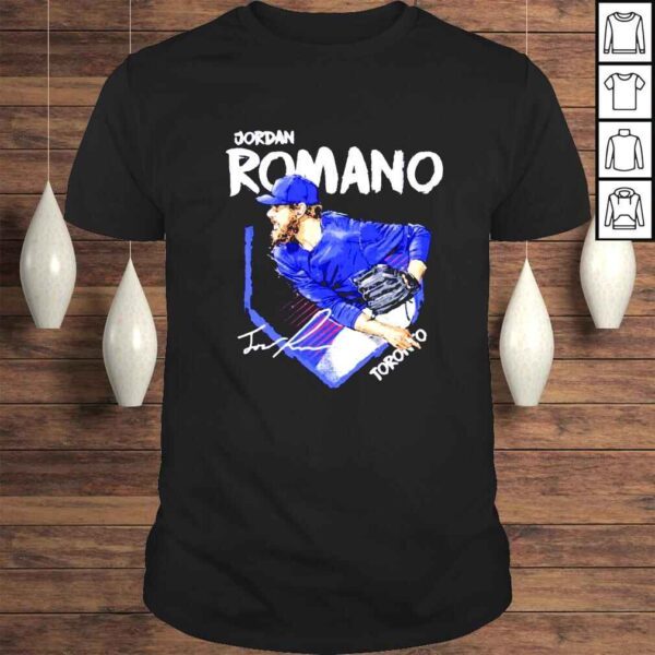 Jordan Romano Toronto Blue Jays signature shirt