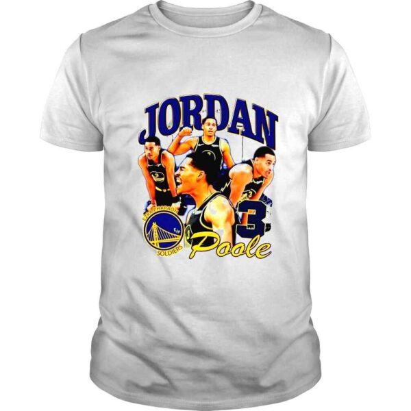 Jordan poole vintage 90s style shirt