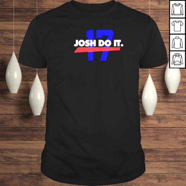 Josh Allen Buffalo Bills 17 rugby shirt