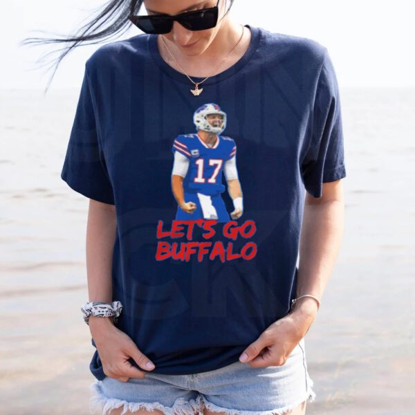 Josh Allen let’s Go Buffalo TShirt