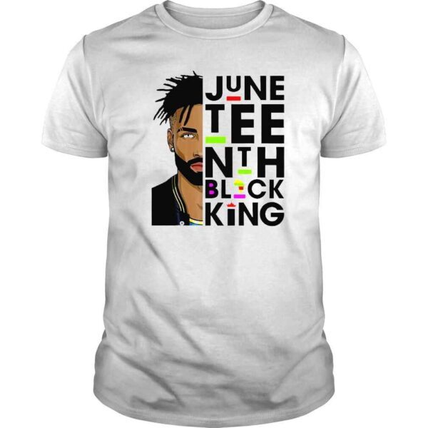 Junenth Black King Melanin Father Dad Black History TShirt