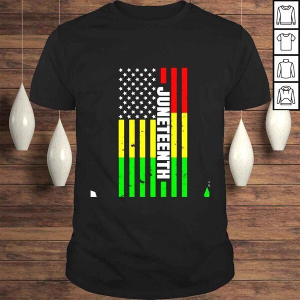 Juneteenth USA Black History Month Flag shirt