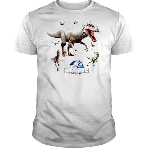 Jurassic World Indominus Rex Raptor Run Graphic T Shirt