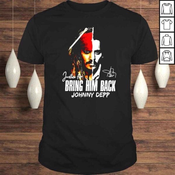 Justice for Johnny Depp bring him back signature shirt